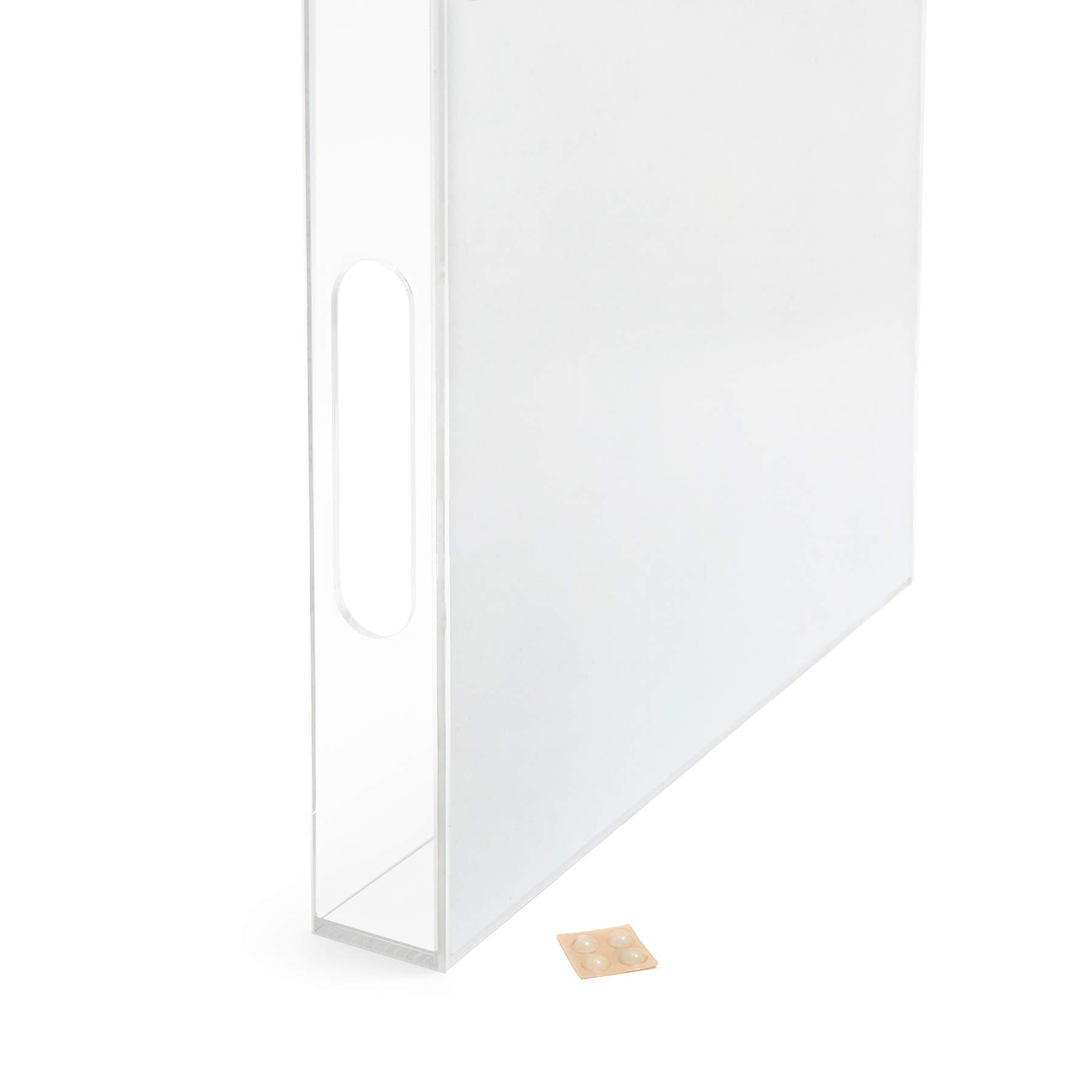 Society6 Anita Bella Jantz Tropical Jungle Leaves 4 Acrylic Tray, 15.5"x12", Green - Image 3