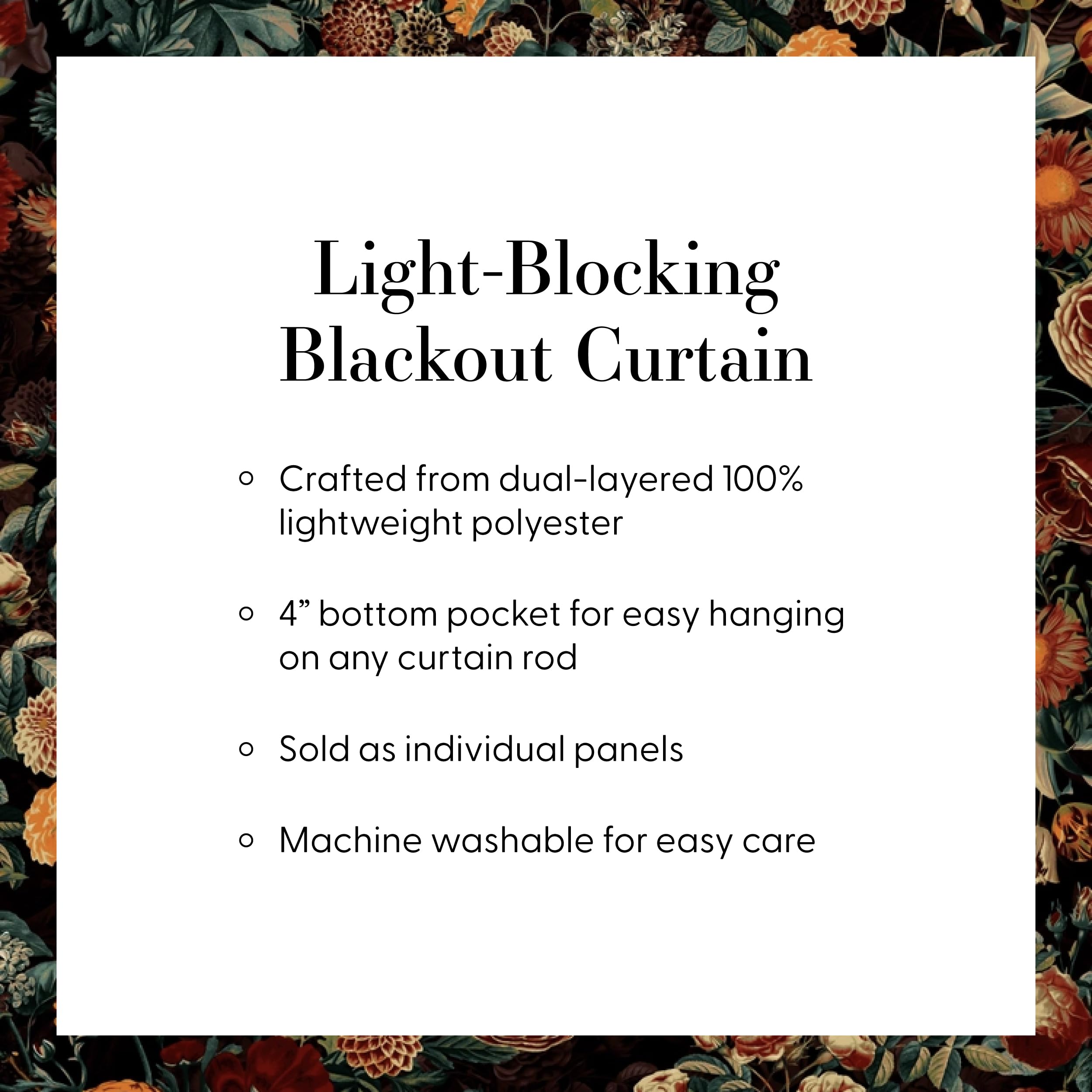 Society6 Blackout Curtains - Window Decor by Sheila Wenzel-Ganny - Extra Long Floor to Ceiling Curtains, 50" x 96", Detailed Orange Boho Mandala - Image 3