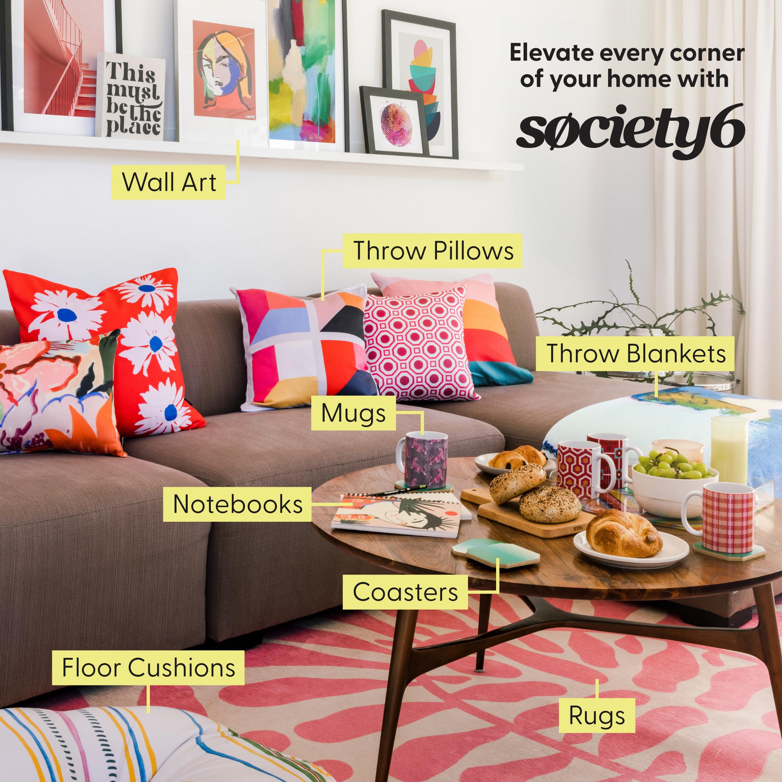 Society6 Bath Mat - Bathroom Decor by Alisa Galitsyna - Non-Slip Memory Foam Bathroom Rugs, Soft Microfiber, Machine Washable, 17" x 24", Red and Pink Berries - Image 6